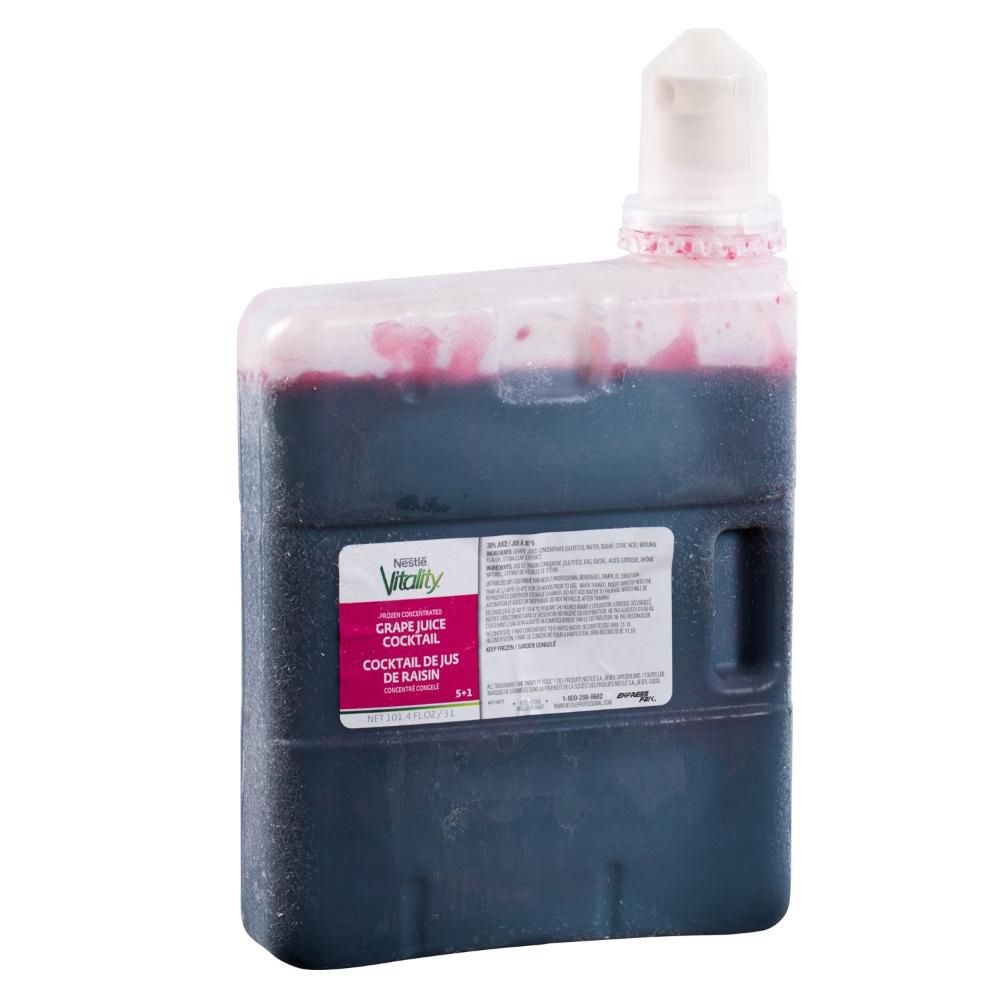 Vitality Concentré De Jus De Cocktail De Raisin 5 Plus 1, 3 L -- 3 Par Caisse