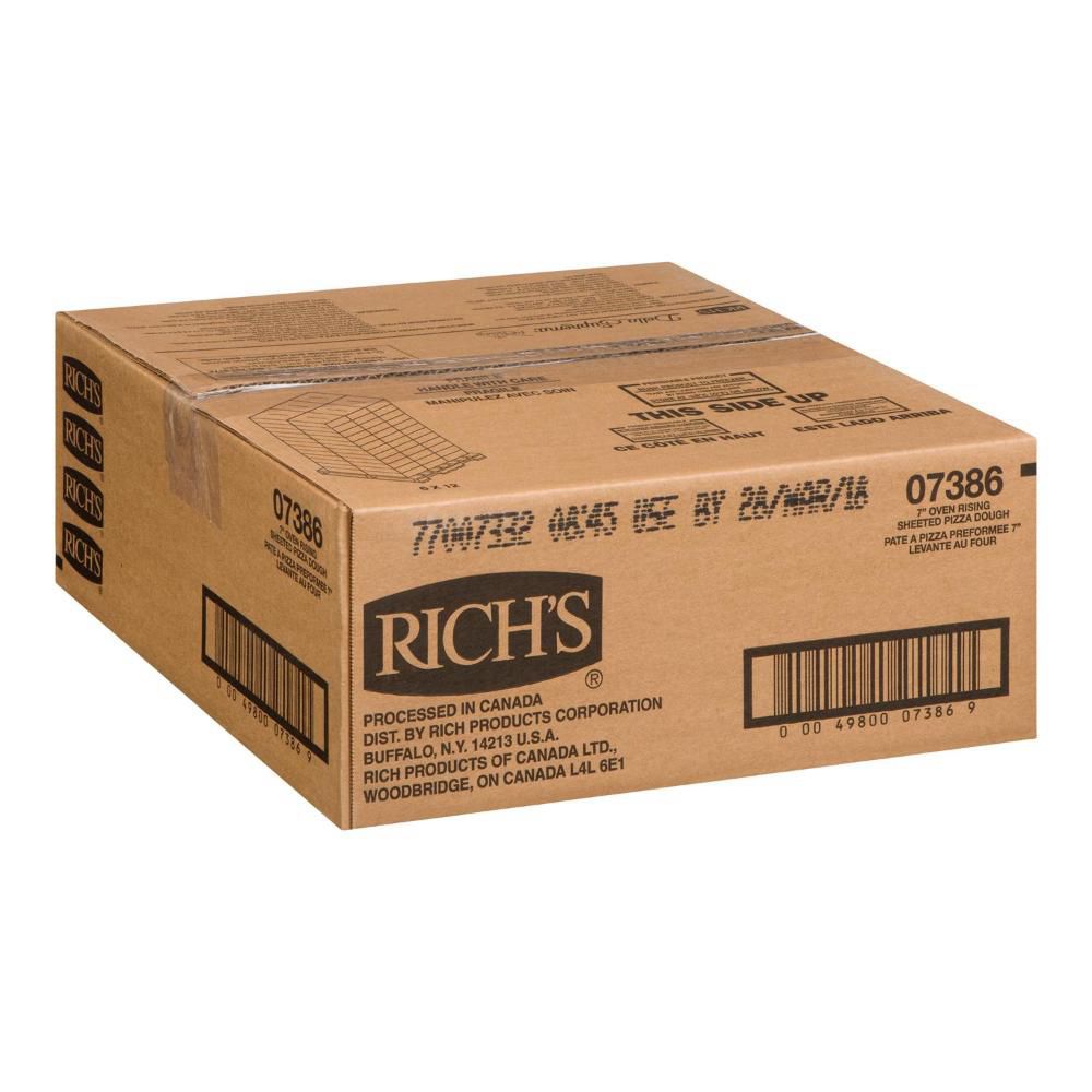 Rich's Croûte À Pizza Auto-levante De 7 Po, 187 G -- 72 Par Caisse