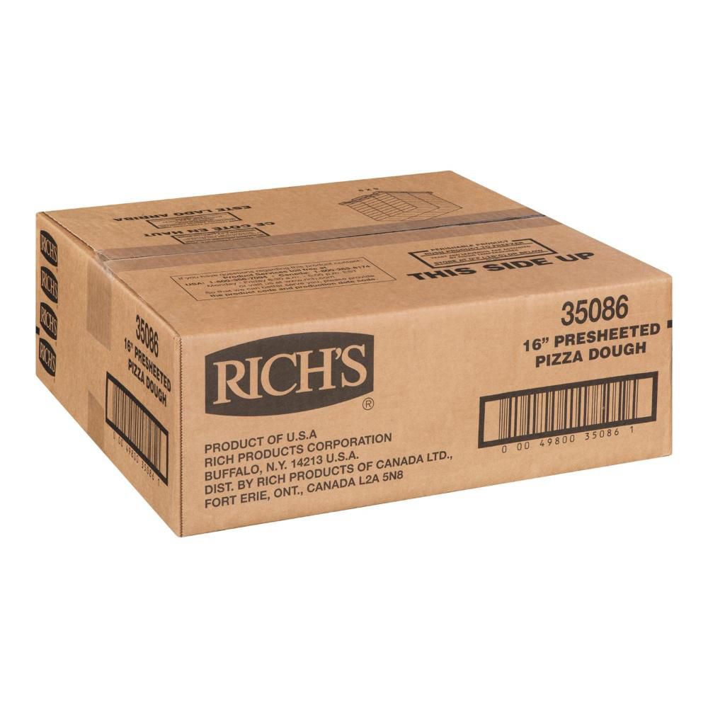 Rich's Croûte À Pizza Préformée De 16 Po, 737 G -- 20 Par Caisse