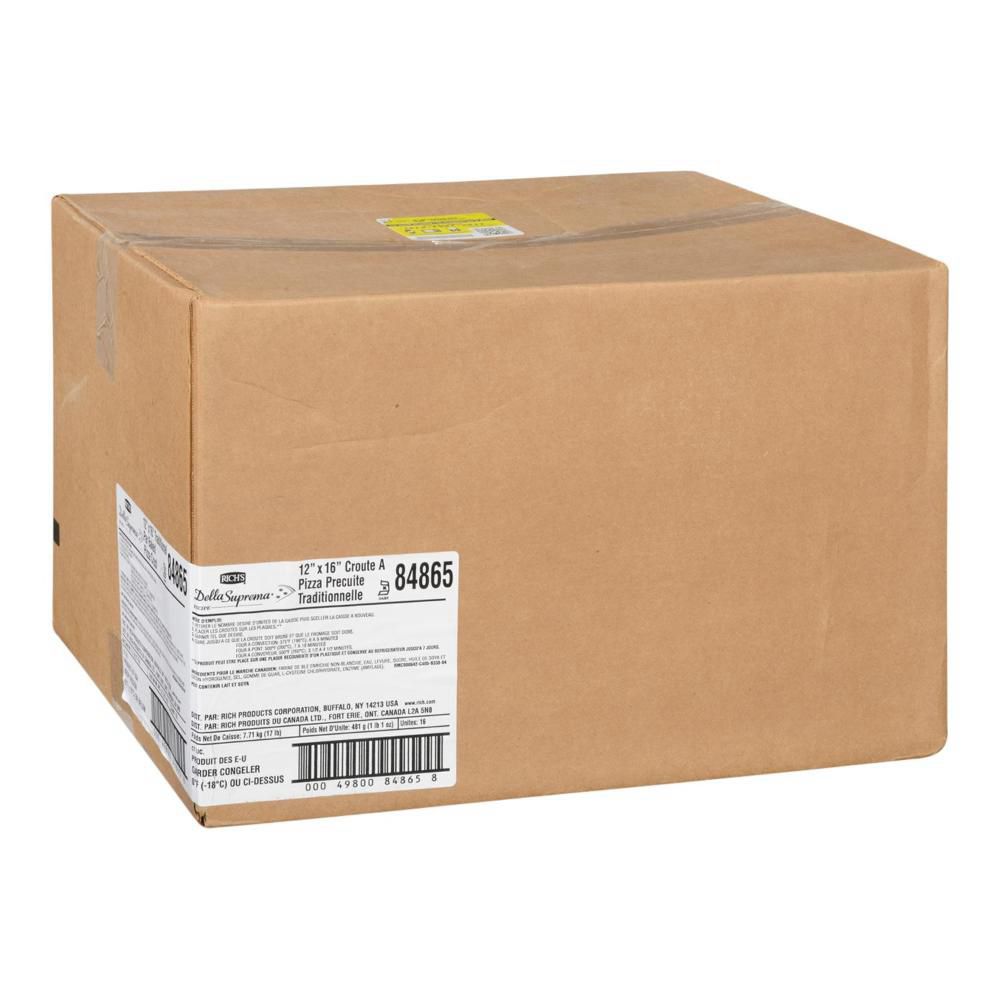 Rich's Croûte À Pizza Précuite 12 X 16 Po, 482 G -- 16 Par Caisse