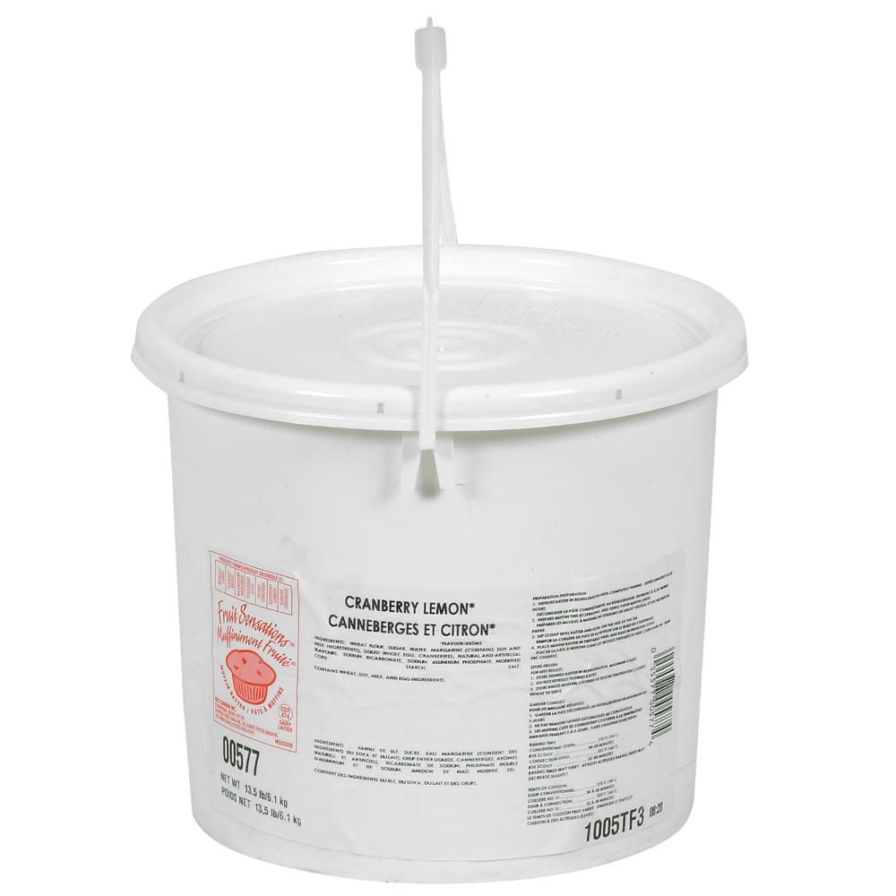 Quaker Cranberry/lemon Muffin Dough, 6.1 Kg