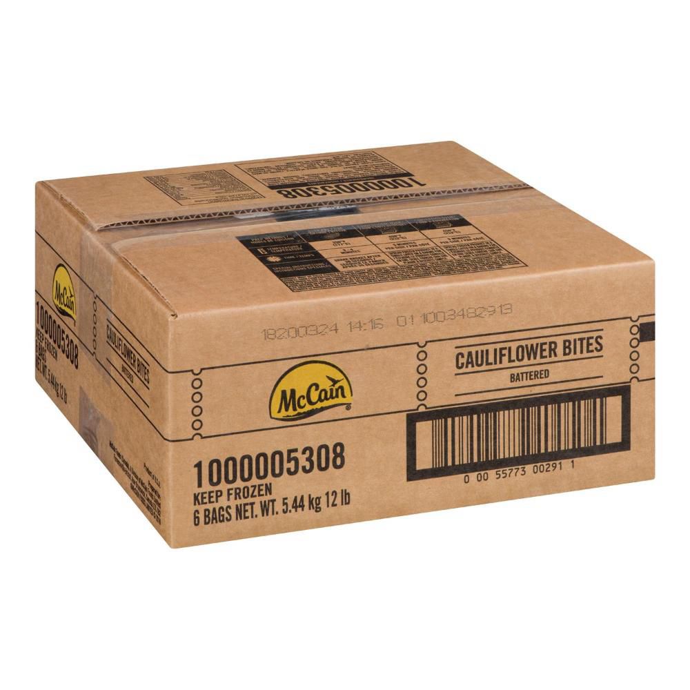 Mccain Battered Cauliflower Bite, 907 G -- 6 Per Case