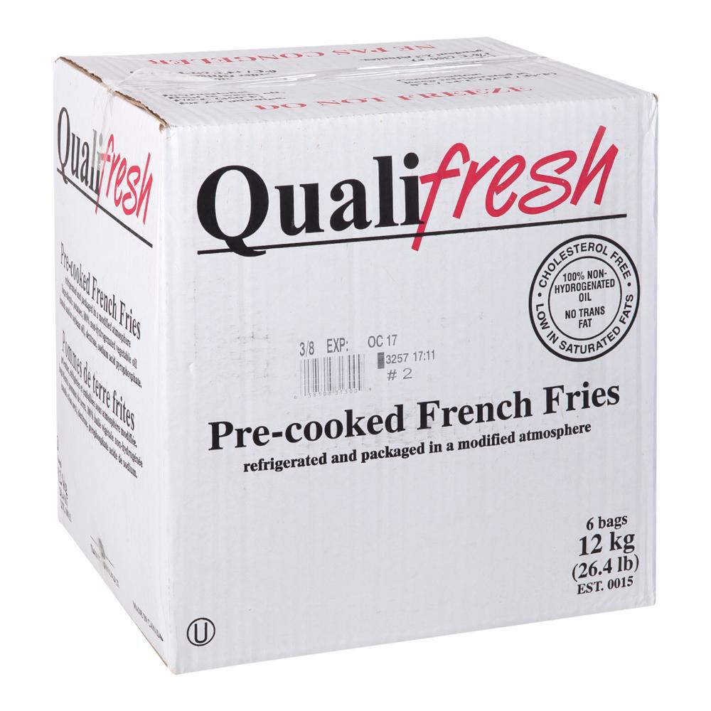 Quali-fraiche 3/8 Fresh French Fry, 2 Kg -- 6 Per Case
