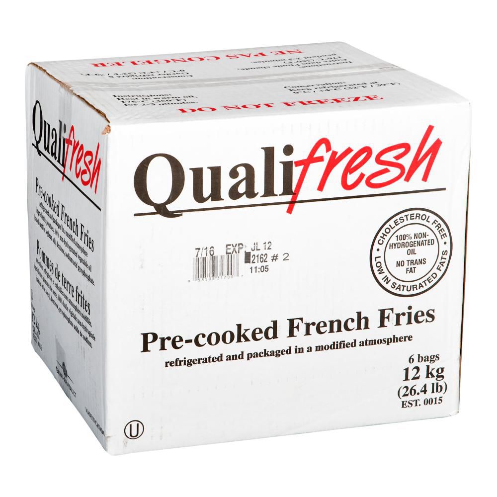 Quali-fraiche 7/16 Fresh French Fry, 2 Kg -- 6 Per Case