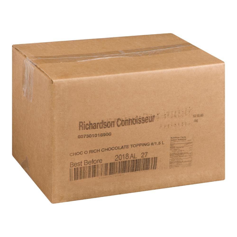 Richardson Sundae Chocolate Topping, 1.5 L -- 8 Per Case