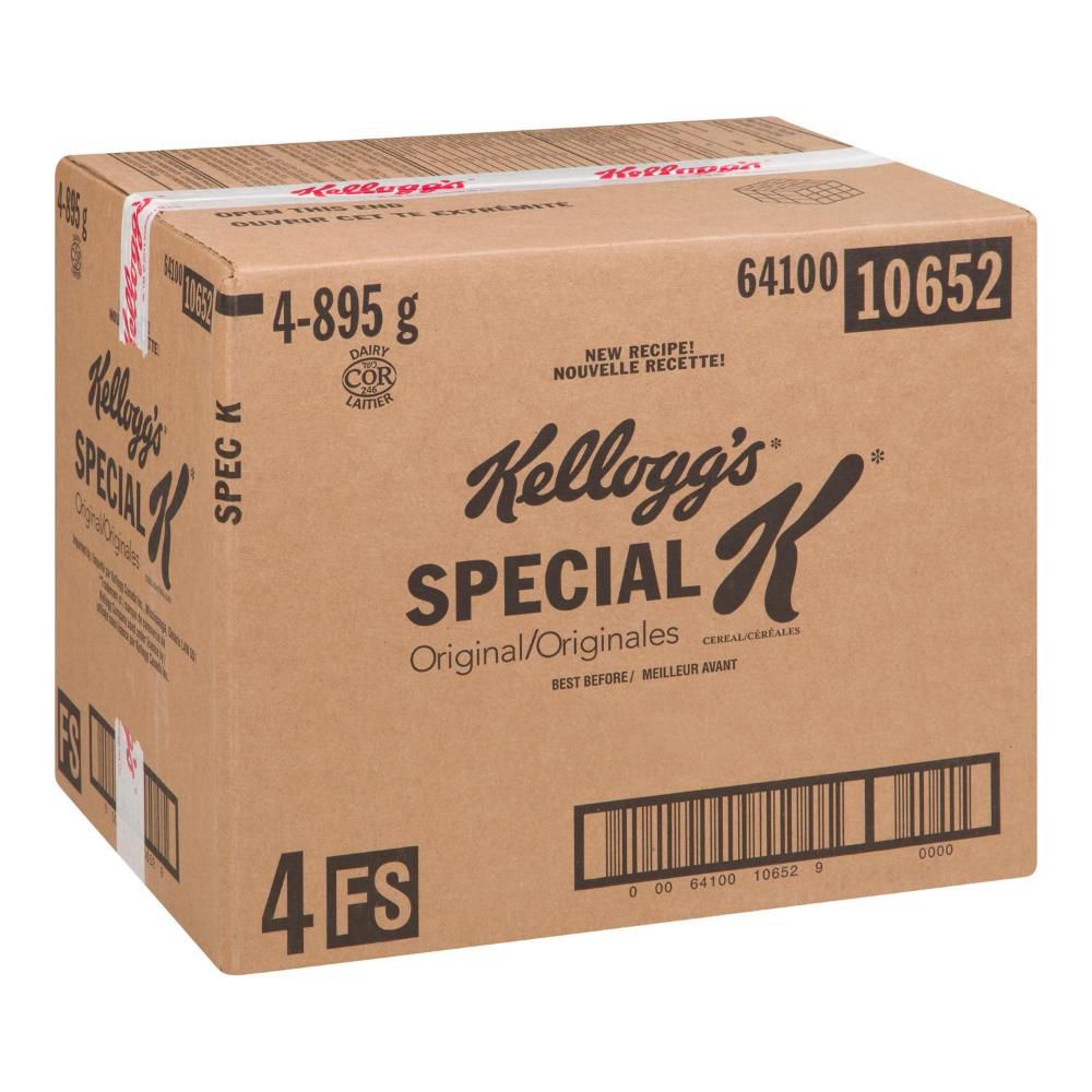 Special K Original Cereal - Bag, 895 G -- 4 Per Case