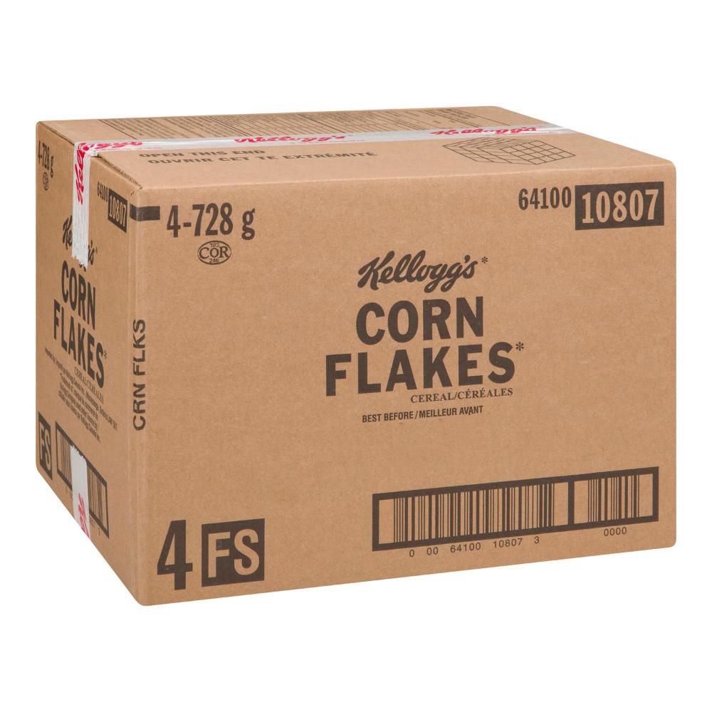 Corn Flakes Cereal, 728 G -- 4 Per Case