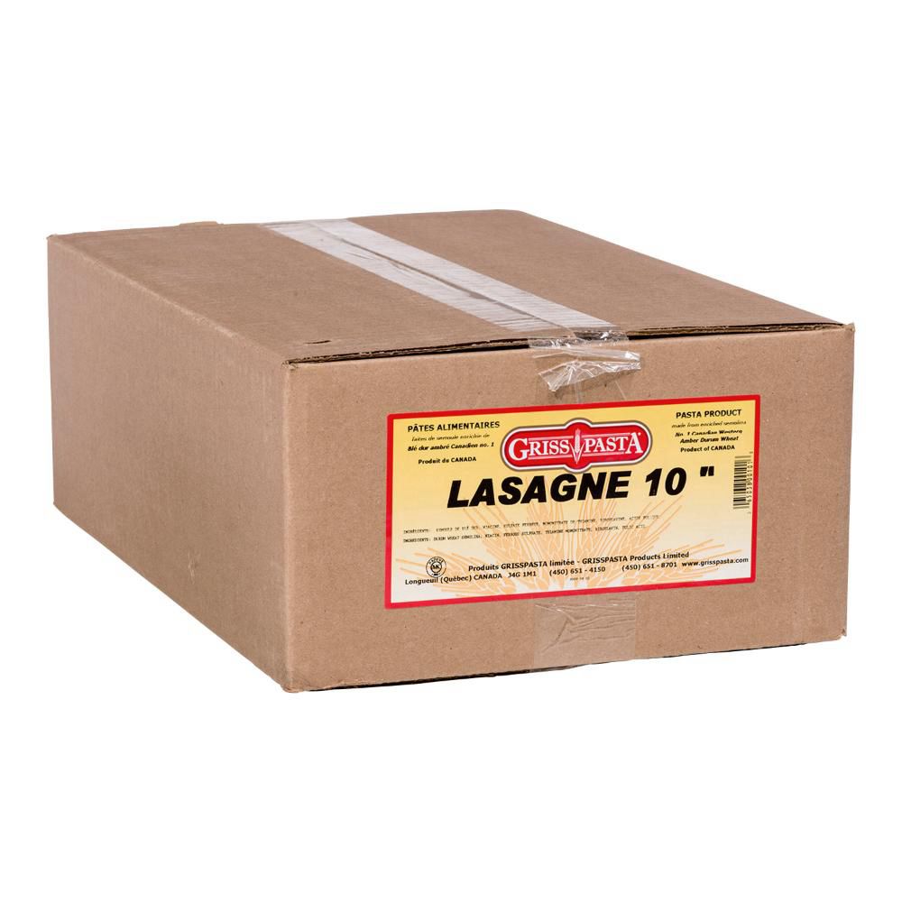 Grisspasta 10 In Lasagna Pasta, 4.54 Kg