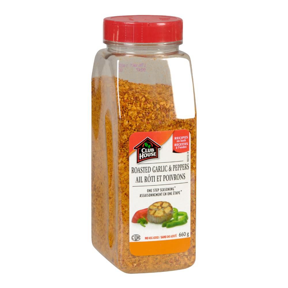Club House Roasted Garlic And Pepper Seasoning, 660 G -- 12 Per Case