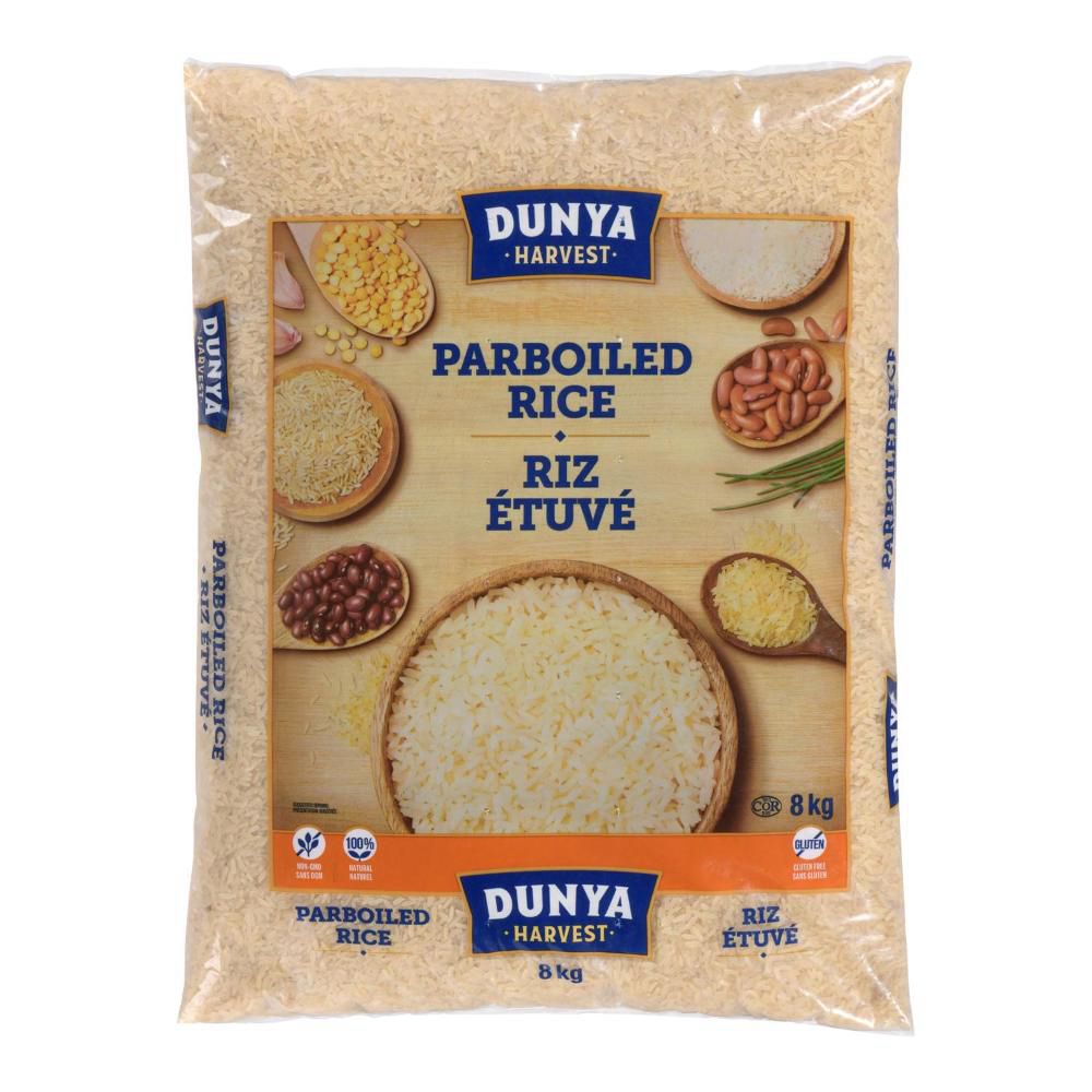 Dunya Riz Long Grain Étuvé, 8 Kg