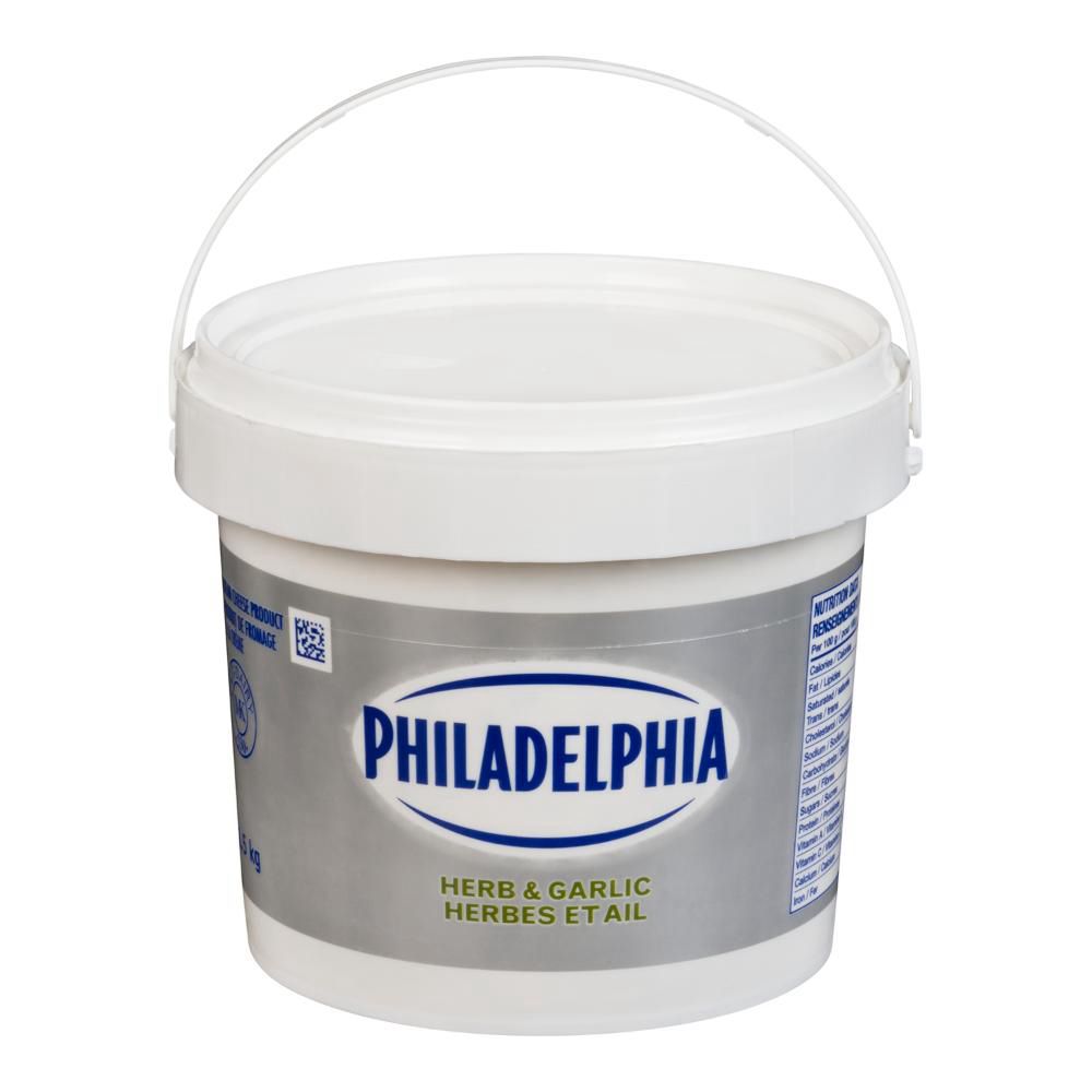 Philadelphia Herb Garlic Cream Cheese, 1.5 Kg