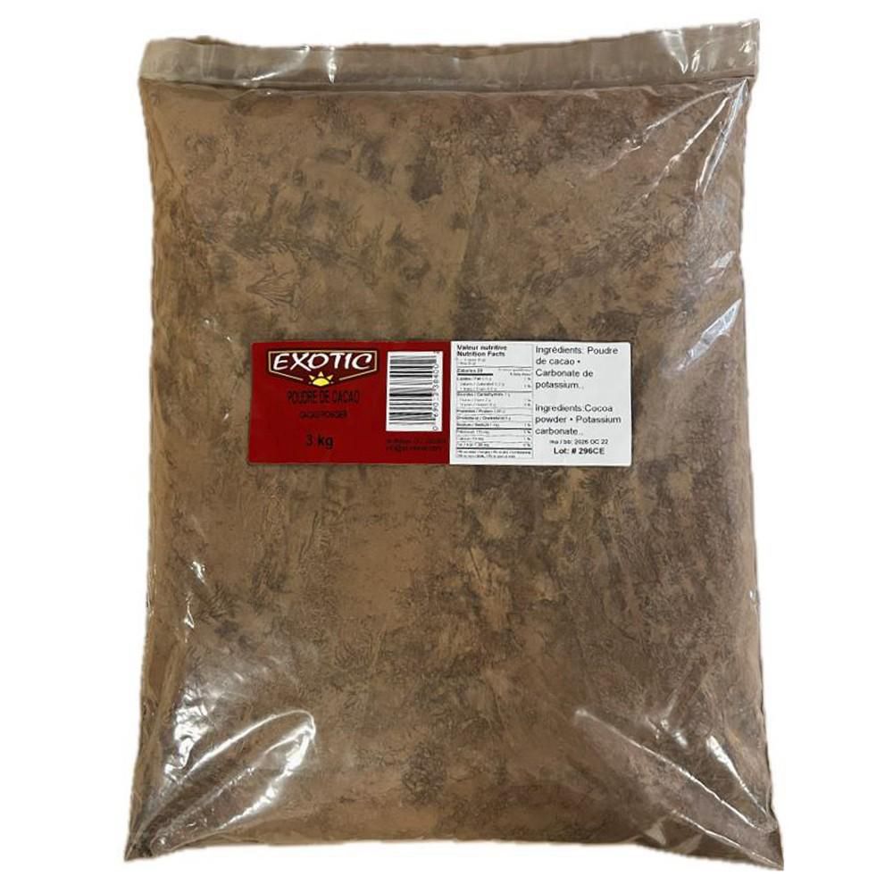 R Fortin 10-12 Percent Cocoa Powder, 3 Kg
