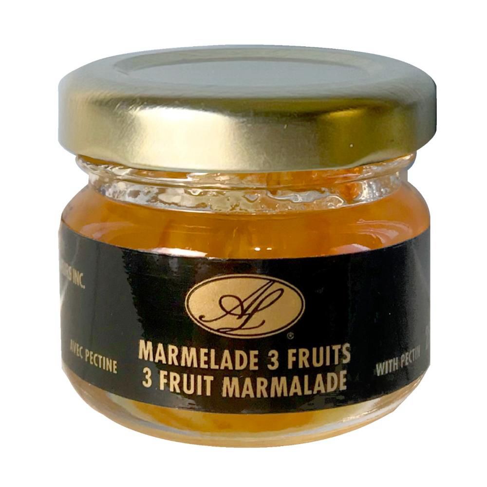 A. Lefebvre Marmelade Aux 3 Fruits, 25 G -- 60 Par Boîte