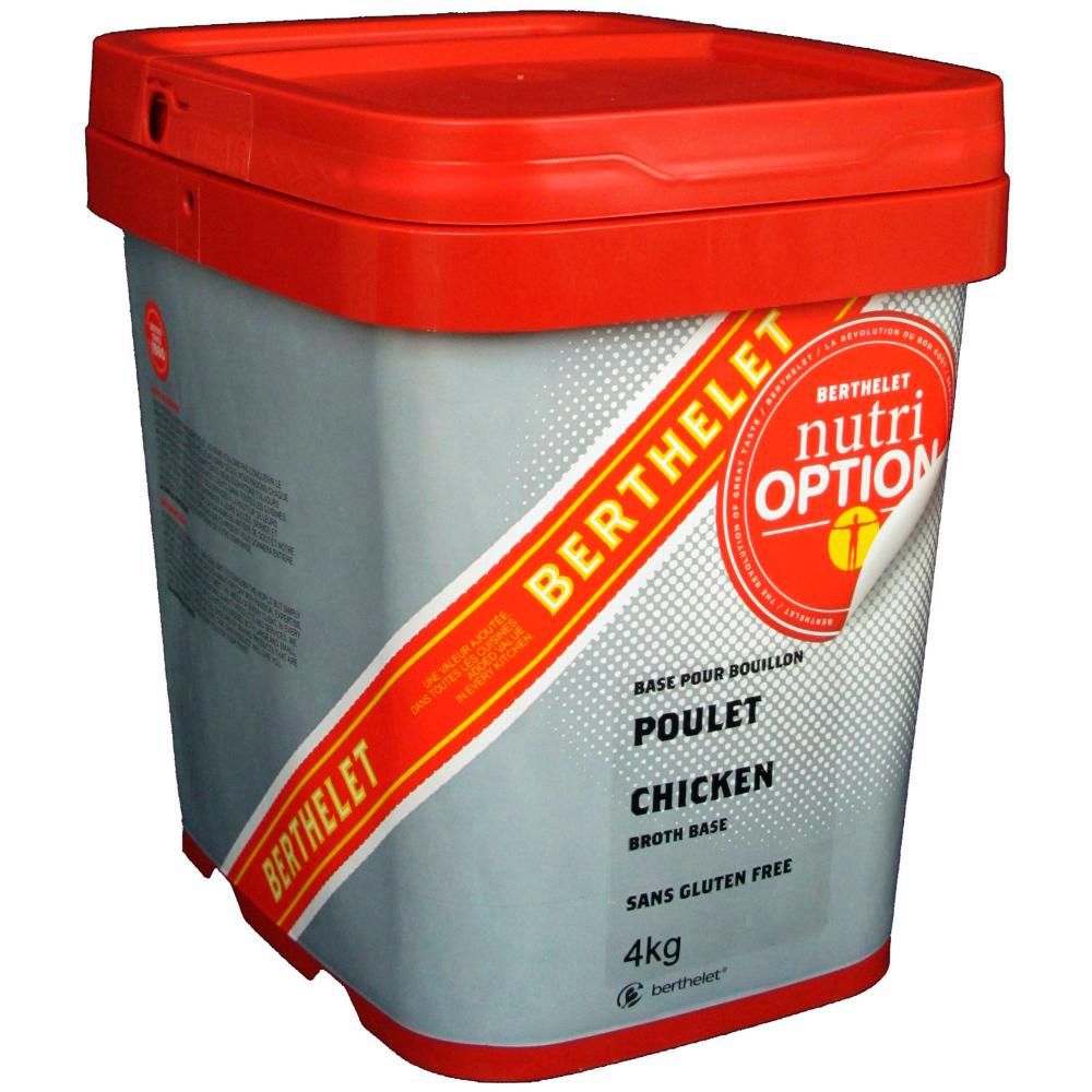 Nutri Option Gluten Free Chicken Broth Base, 4 Kg