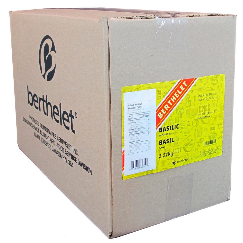 Berthelet Basil Flakes, 2.27 Kg