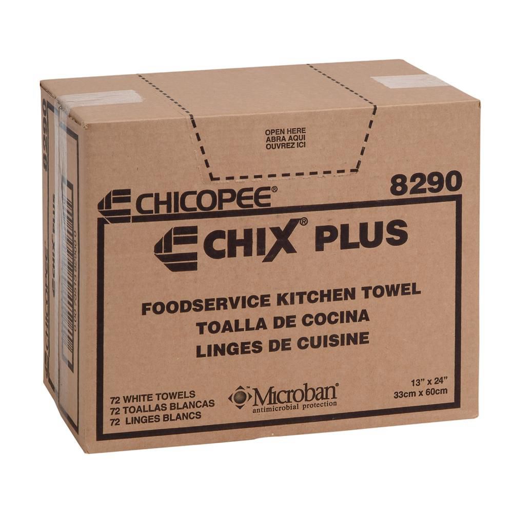 Chix Plus Foodservice Kitchen Towel With Microban, 33 X 60 Cm -- 72 Per Case