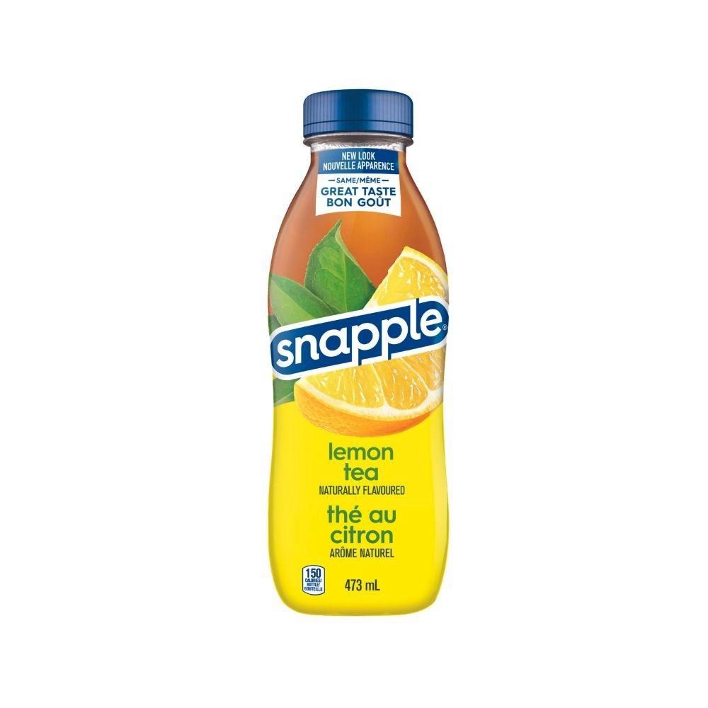 Snapple Thé Glacé Au Citron, 473 Ml -- 12 Par Boîte