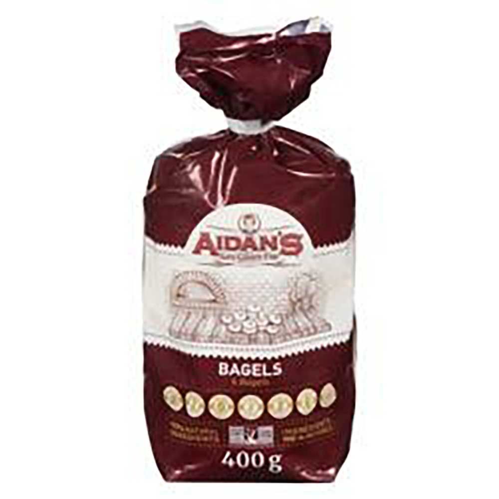 Aidan's Gluten Free Natural Bagels, 400 G -- 6 Per Case