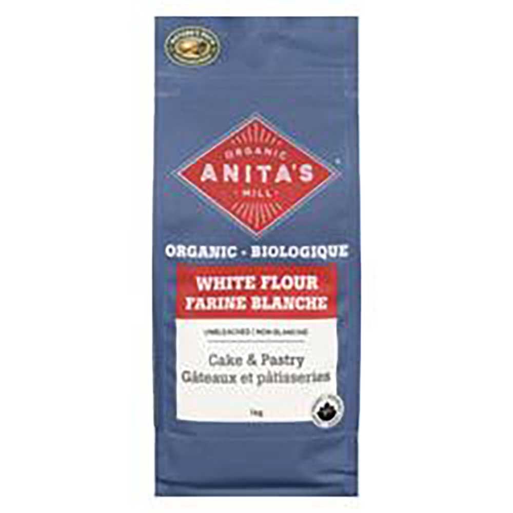 Anita's Organic Mill Farine À Gâteaux Et Pâtisseries, 1 Kg -- 4 Par Boîte