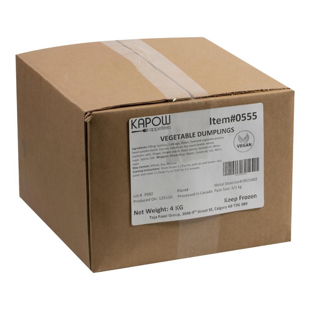 Kapow Vegetable Gyoza Dumplings, 1 Kg -- 4 Per Case