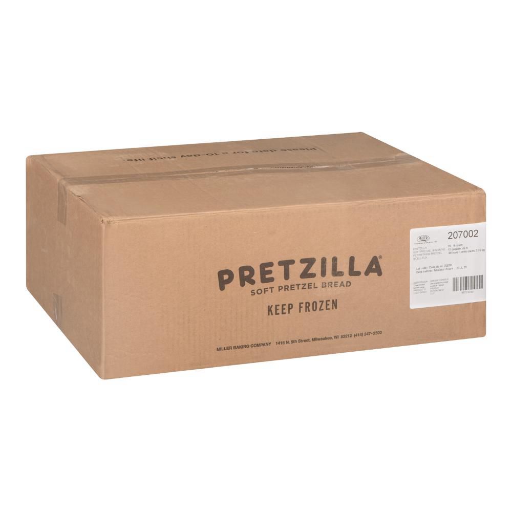 Pretzilla Soft Pretzel Mini Bun, 40 G -- 90 Per Case