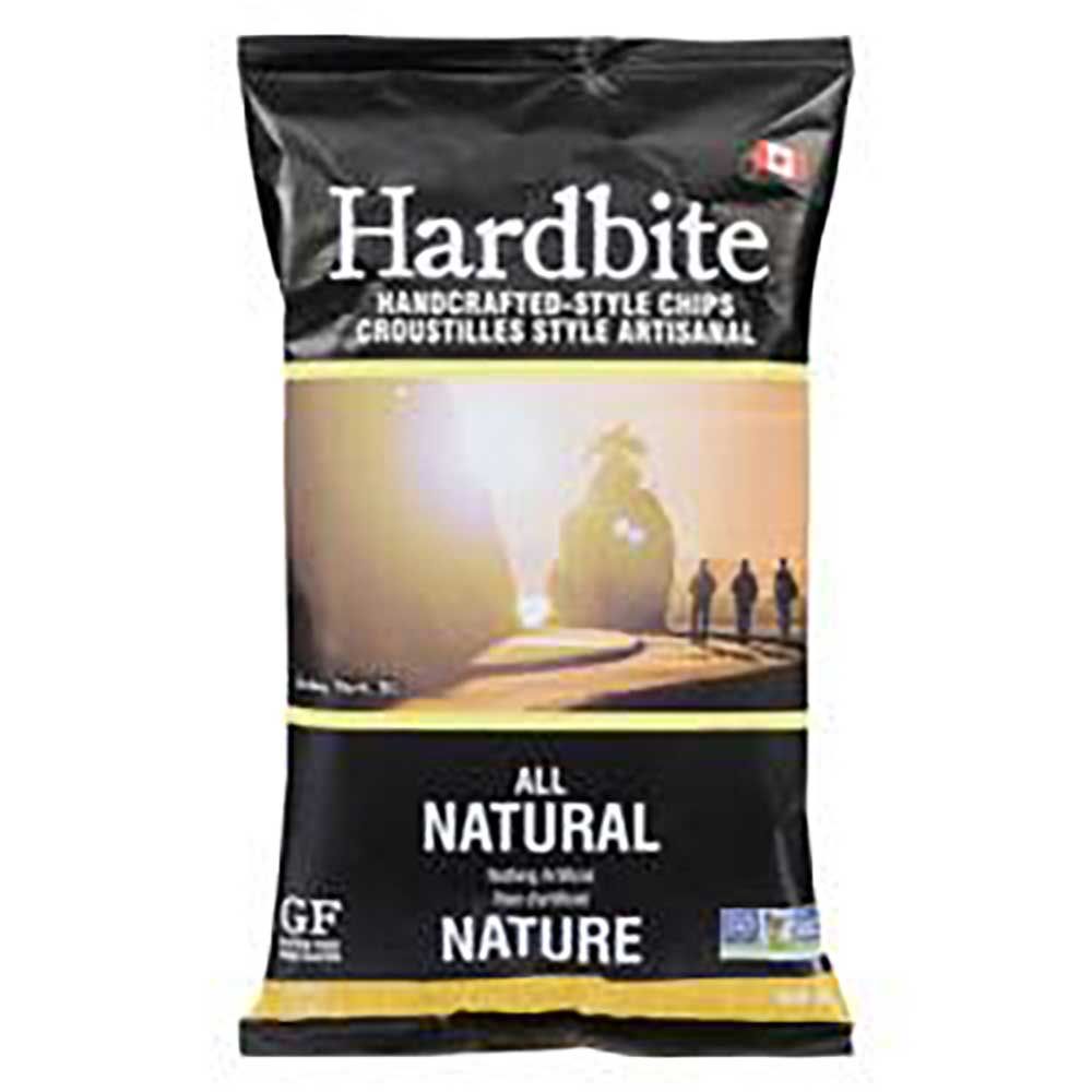 Hardbite Chips De Pommes De Terre Entièrement Naturelles, 150 G -- 15 Par Boîte