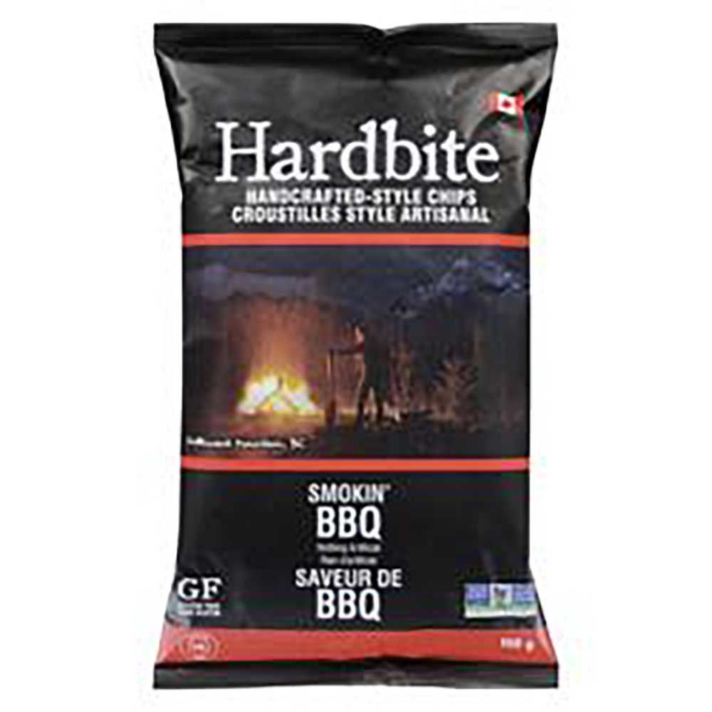 Hardbite Chips De Pommes De Terre Bbq Fumé, 150 G -- 15 Par Boîte