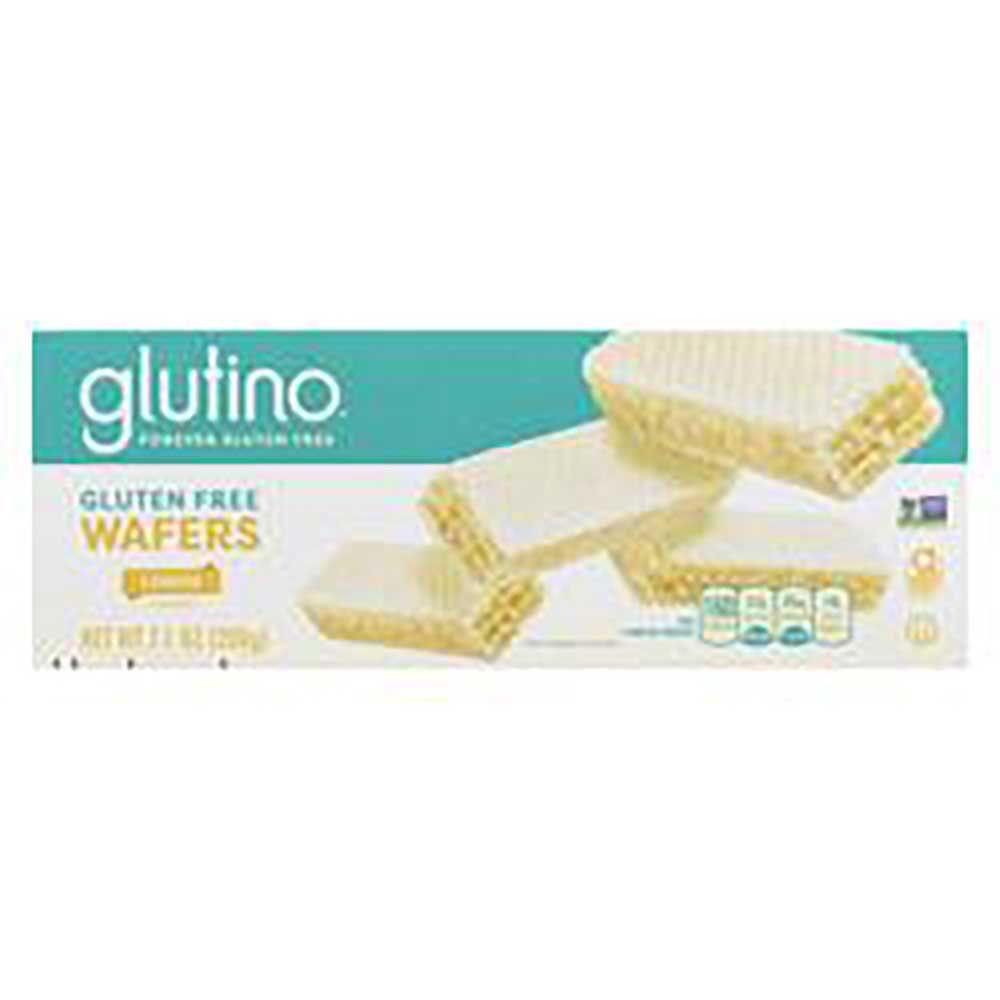 Glutino Biscuits Gaufrés Au Citron, 200 G -- 12 Par Boîte