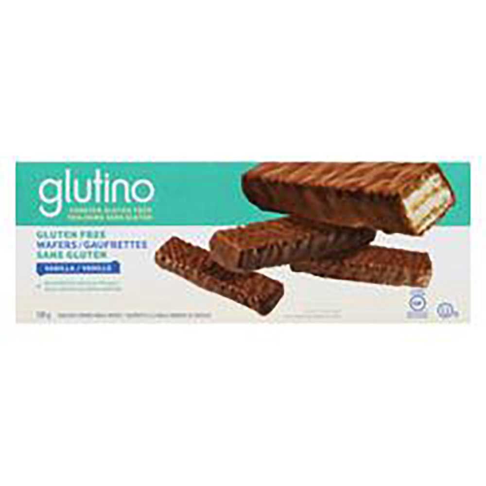 Glutino Biscuits Gaufrés À La Vanille, 130 G -- 12 Par Boîte