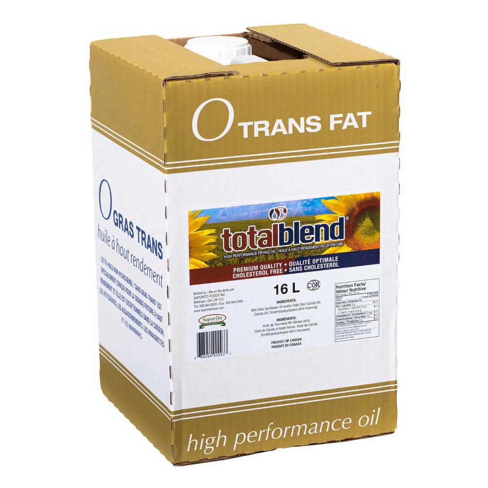 Total Blend Sunflower/canola Oil, 16 L