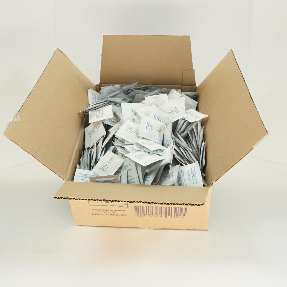 Menu Moist Towelette, 2 X 2 In -- 1000 Per Case