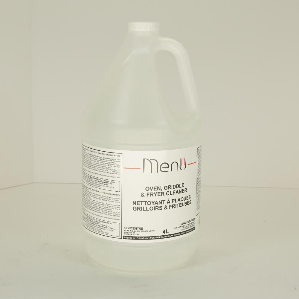 Menu Oven Griddle/fryer Cleaner, 4 L -- 2 Per Case