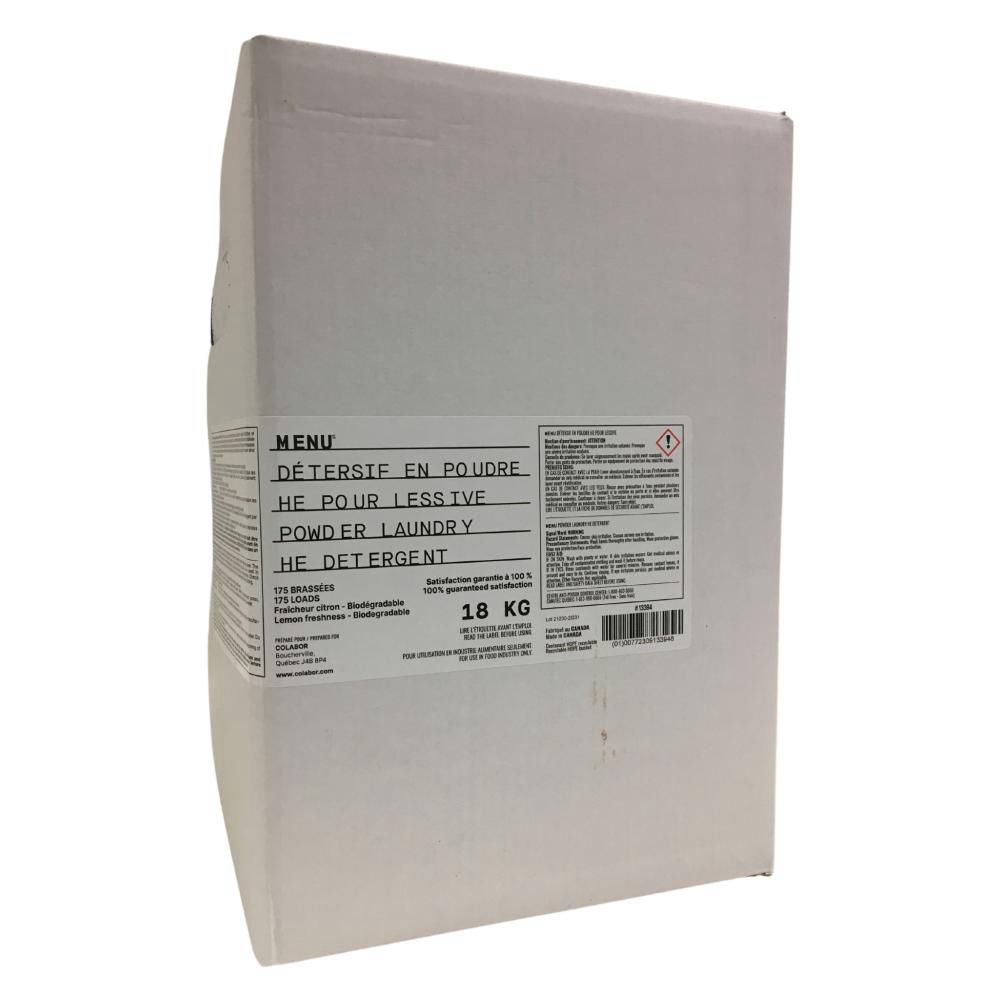 Menu Lemon Laundry Detergent Powder, 18 Kg
