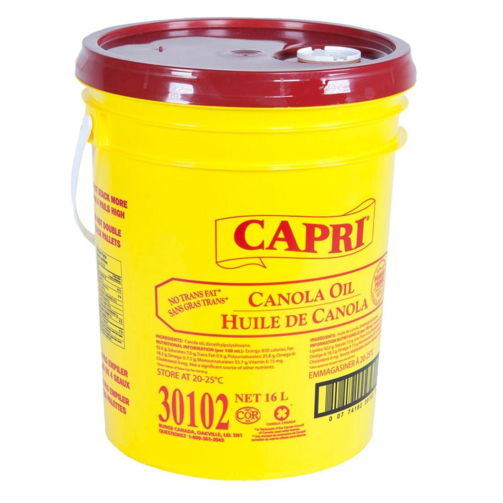 Capri Huile De Canola, 16 L