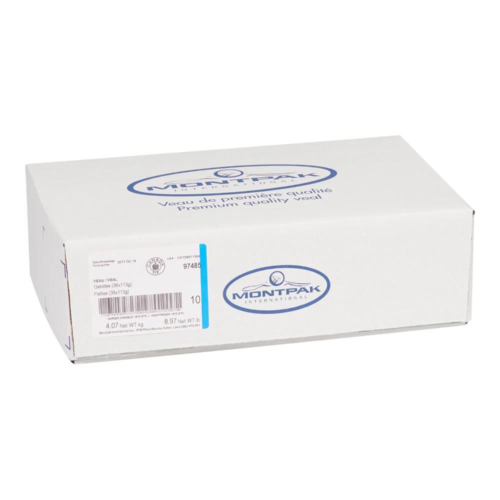 Montpak Galette De Veau, 113 G -- 36 Par Caisse
