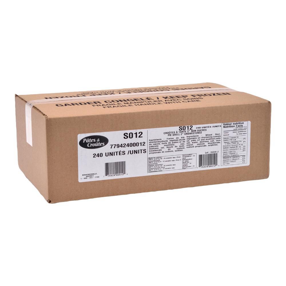 Novali 2 In Salted Jagged Pie Crust, 15 G -- 240 Per Case