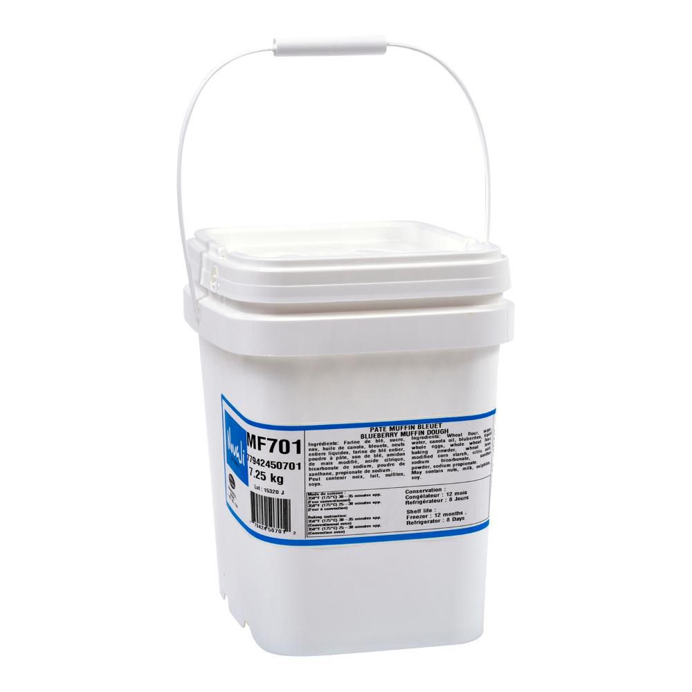 Novali Blueberry Muffin Dough, 7.25 Kg