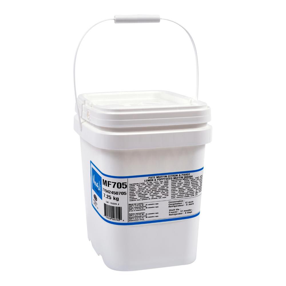 Novali Pâte À Muffins Au Citron Et Au Pavot, 7,25 Kg