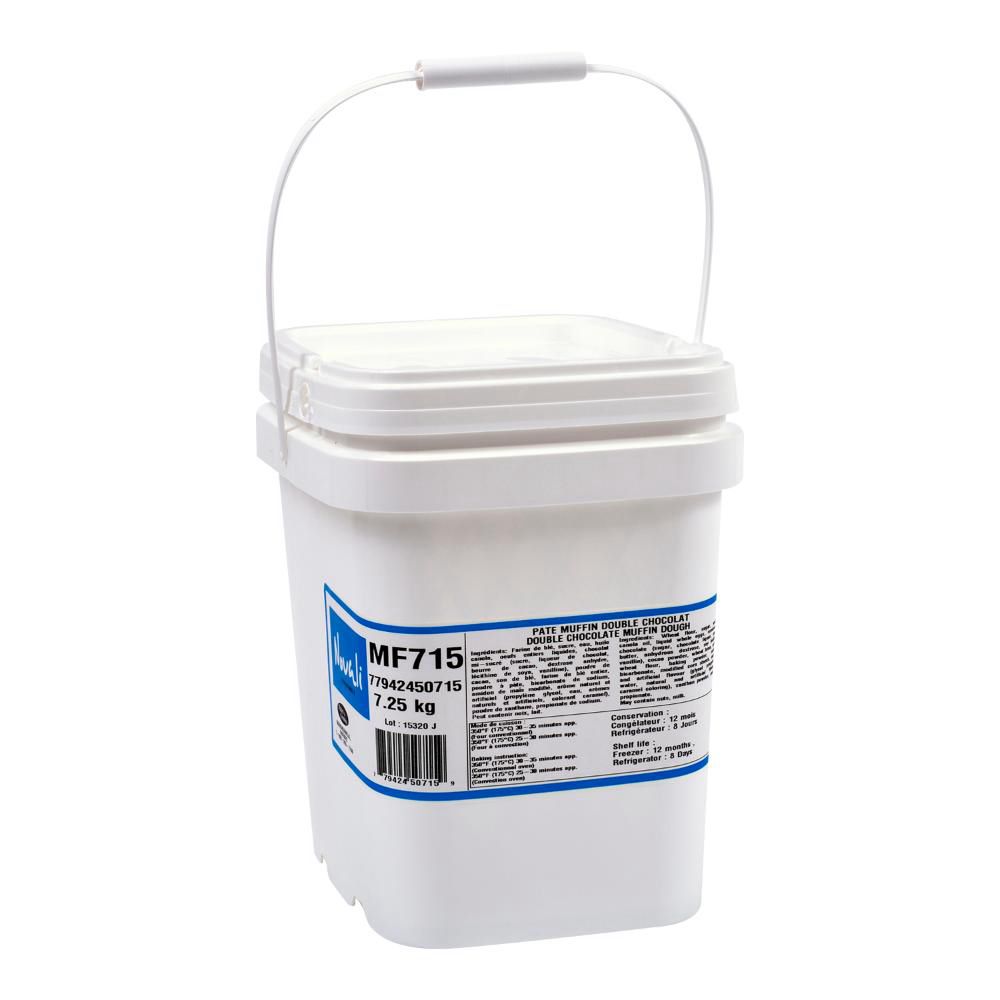 Novali Double Chocolate Muffin Dough, 7.25 Kg