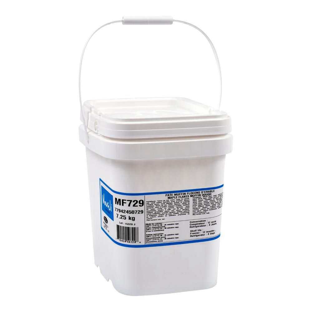 Novali Maple Flake Muffin Dough, 7.25 Kg