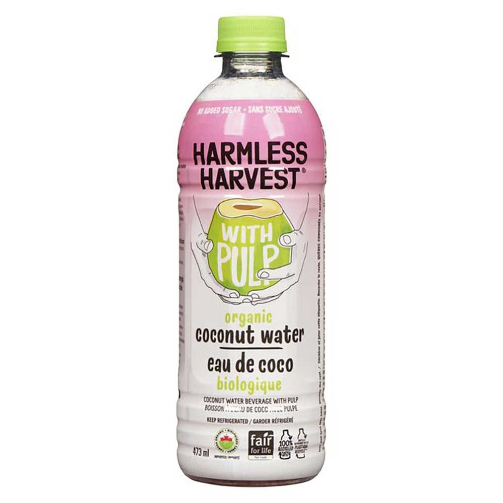 Harmless Harvest Organic Coconut Water With Pulp, 473 Ml -- 6 Per Case