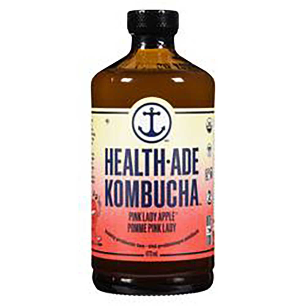 Health-ade Kombucha Aux Pommes Pink Lady, 473 Ml -- 12 Par Boîte