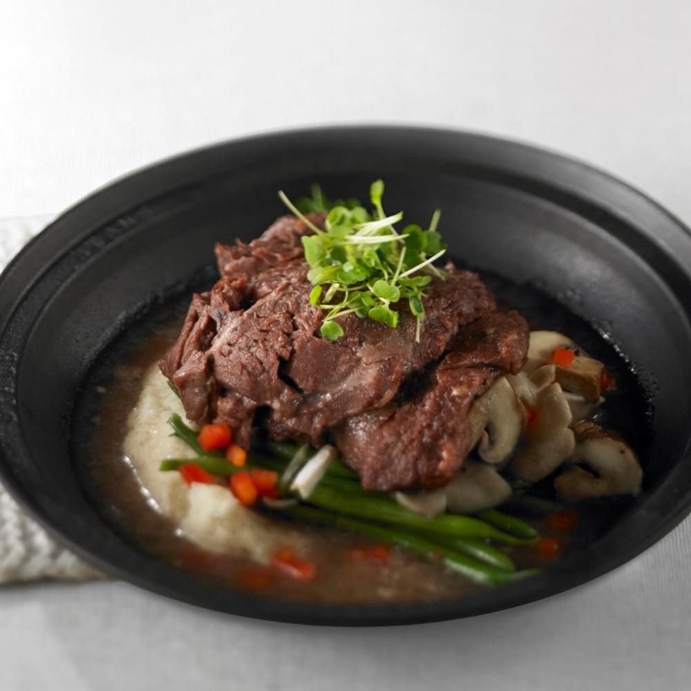 Chef Brigade Confit Beef Cheeks, 365 G -- 16 Per Case