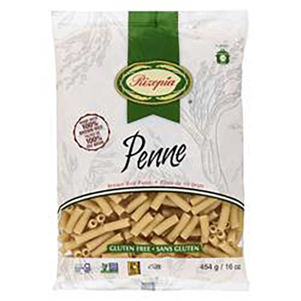 Rizopia Pâtes Penne Au Riz Brun, 454 G -- 12 Par Boîte