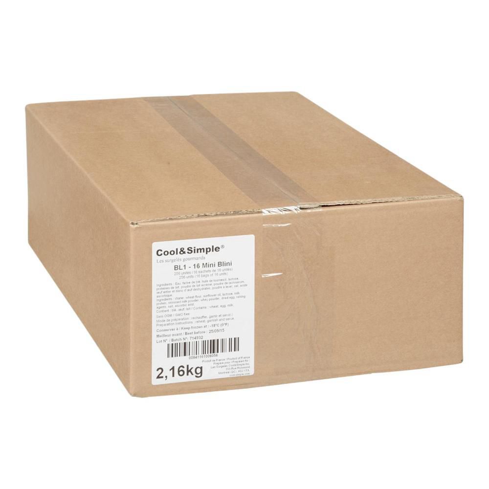 Gastronomia Mini Blinis, 8 G -- 256 Per Case