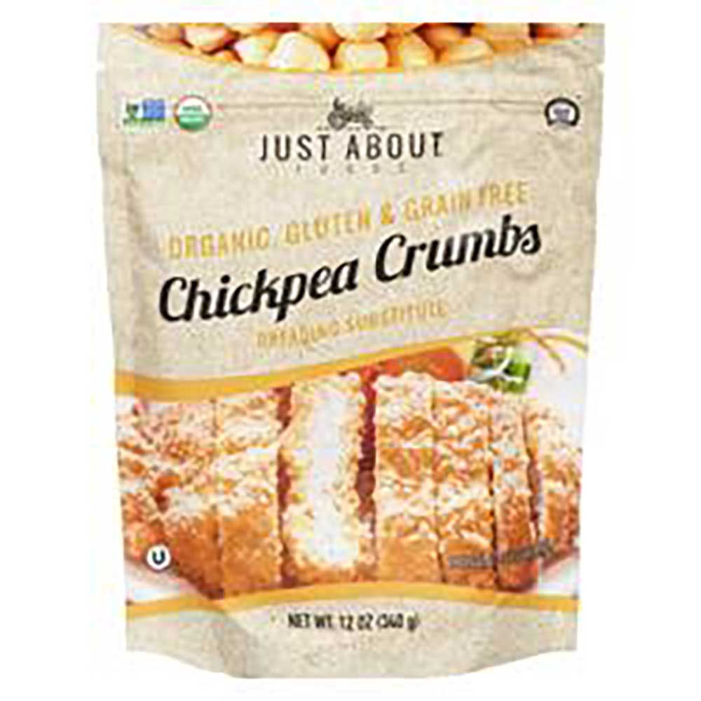 Just About Foods Chickpea Crumbs, 340 G -- 6 Per Case