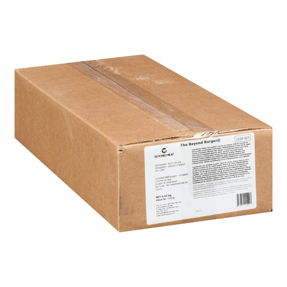 Beyond Meat Burger De Viande Végétalien, 113 G -- 40 Par Boîte