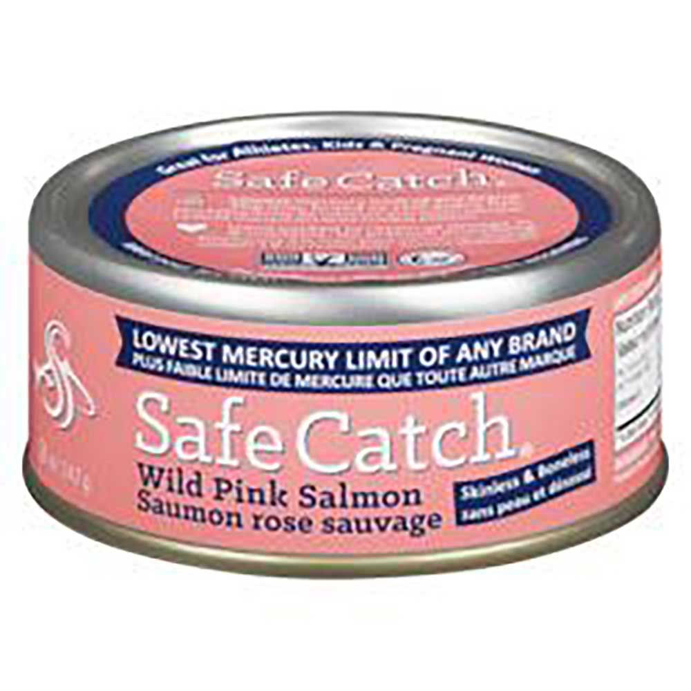 Safe Catch Saumon Rose Sauvage Au Sel De Mer, 142 G -- 6 Par Boîte