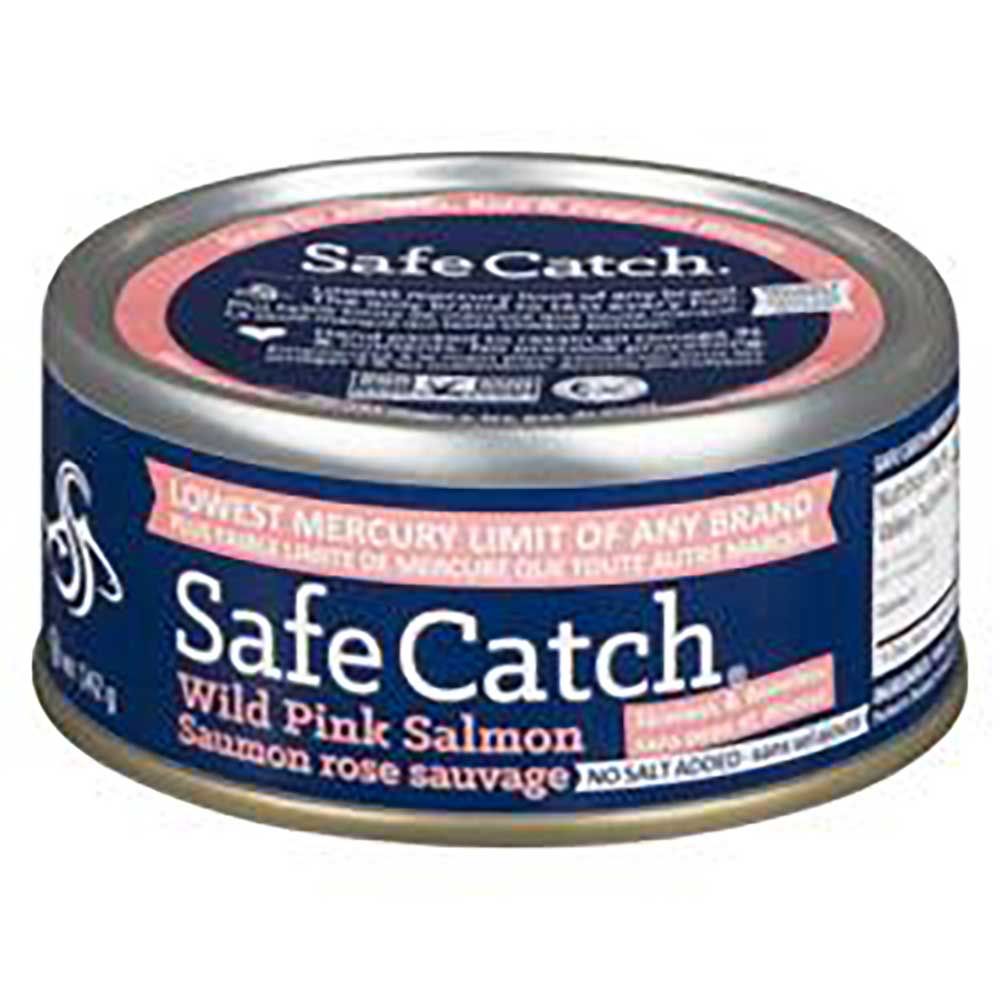 Safe Catch Saumon Rose Sauvage Sans Sel Ajouté, 142 G -- 6 Par Boîte