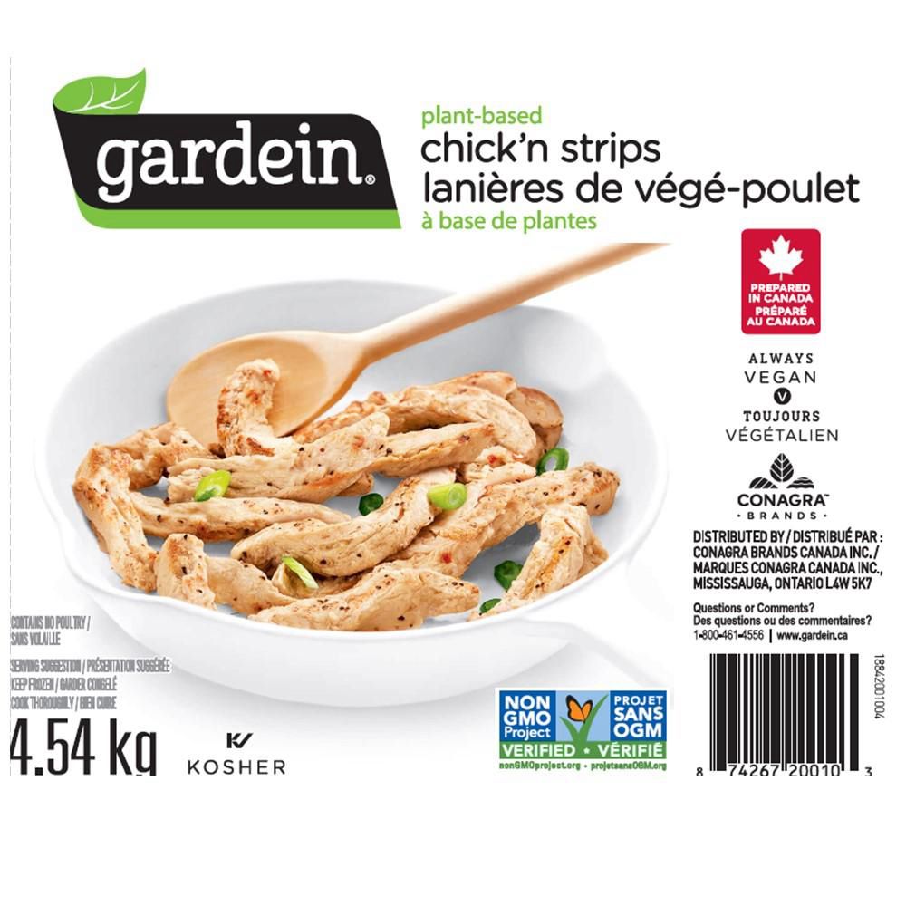 Gardein Plant Based Chicken Strips, 4.54 Kg
